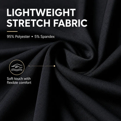 Men’s Lightweight 7-Piece Long-Sleeve T-Shirt Set for Spring & Autumn