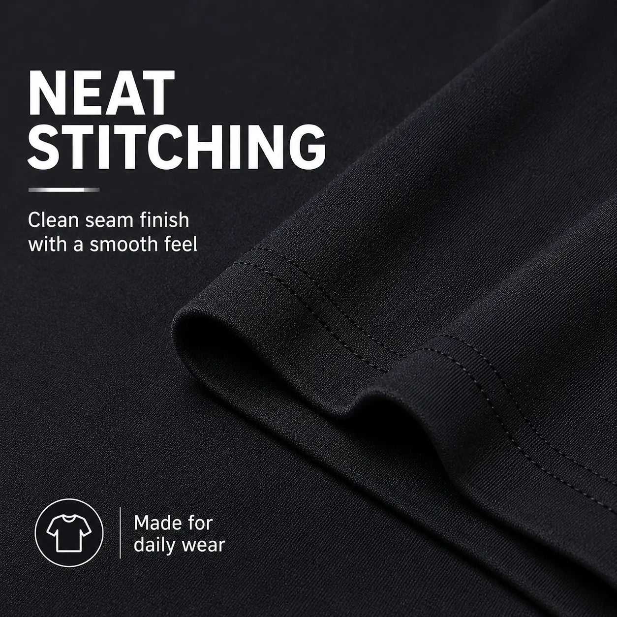 Men’s Lightweight 7-Piece Long-Sleeve T-Shirt Set for Spring & Autumn
